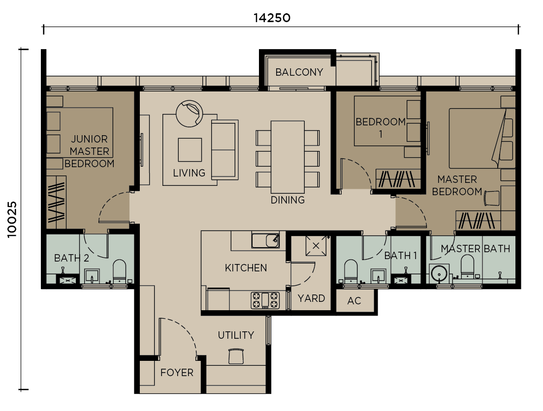 Floor Plan Type C